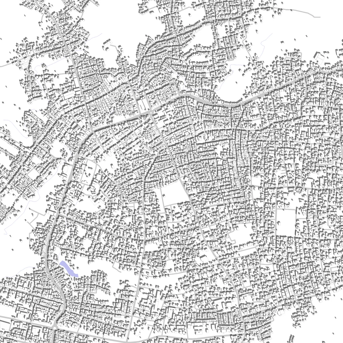 Curup Lageplan (2,5 km)
