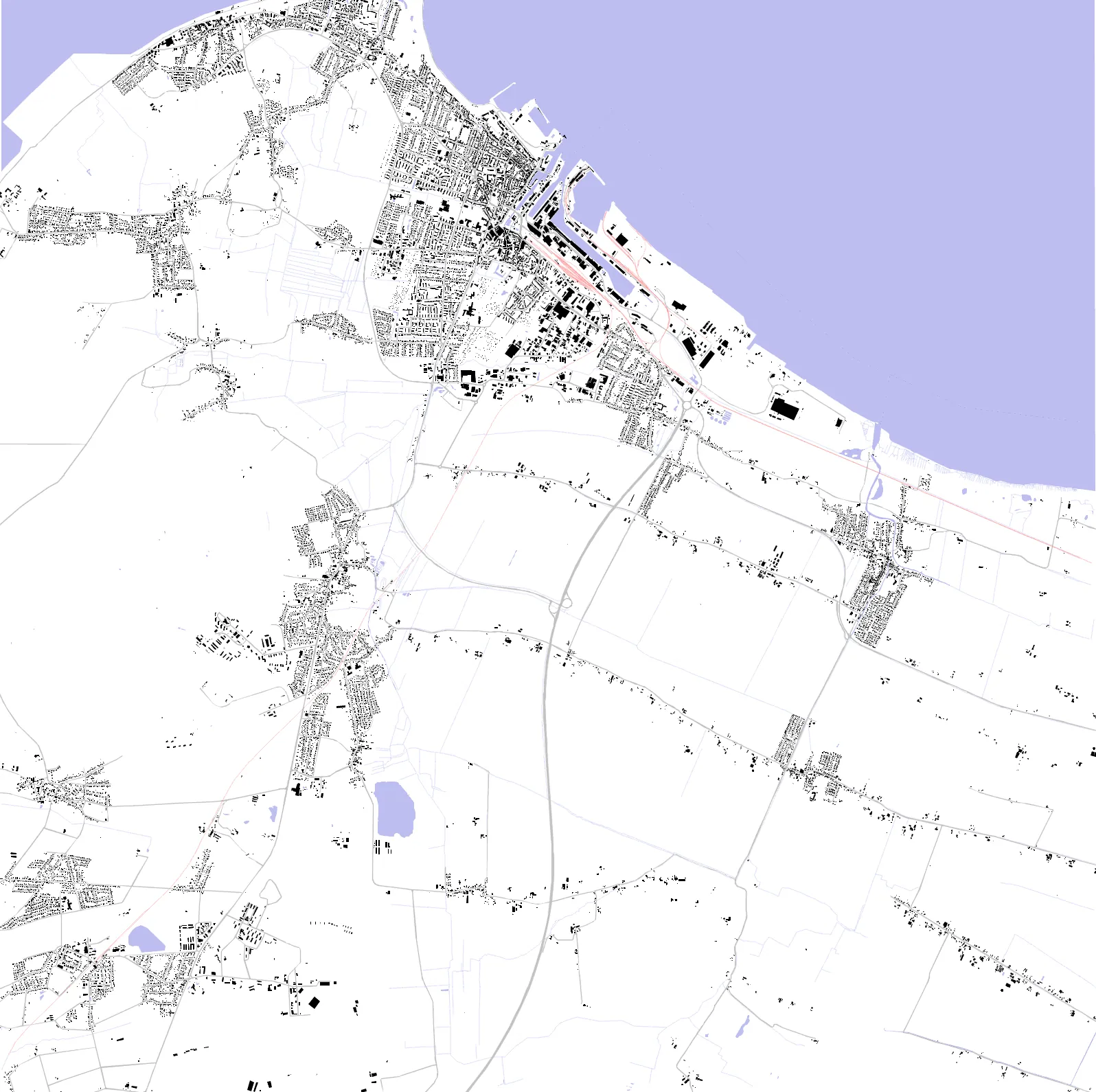 Cuxhaven Schwarzplan
