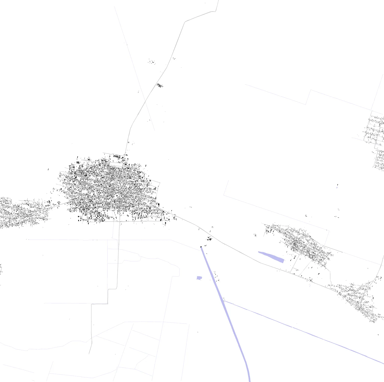 Dăbuleni figure ground plan