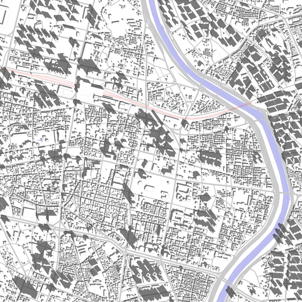 Daegu site plan (2.5 km)