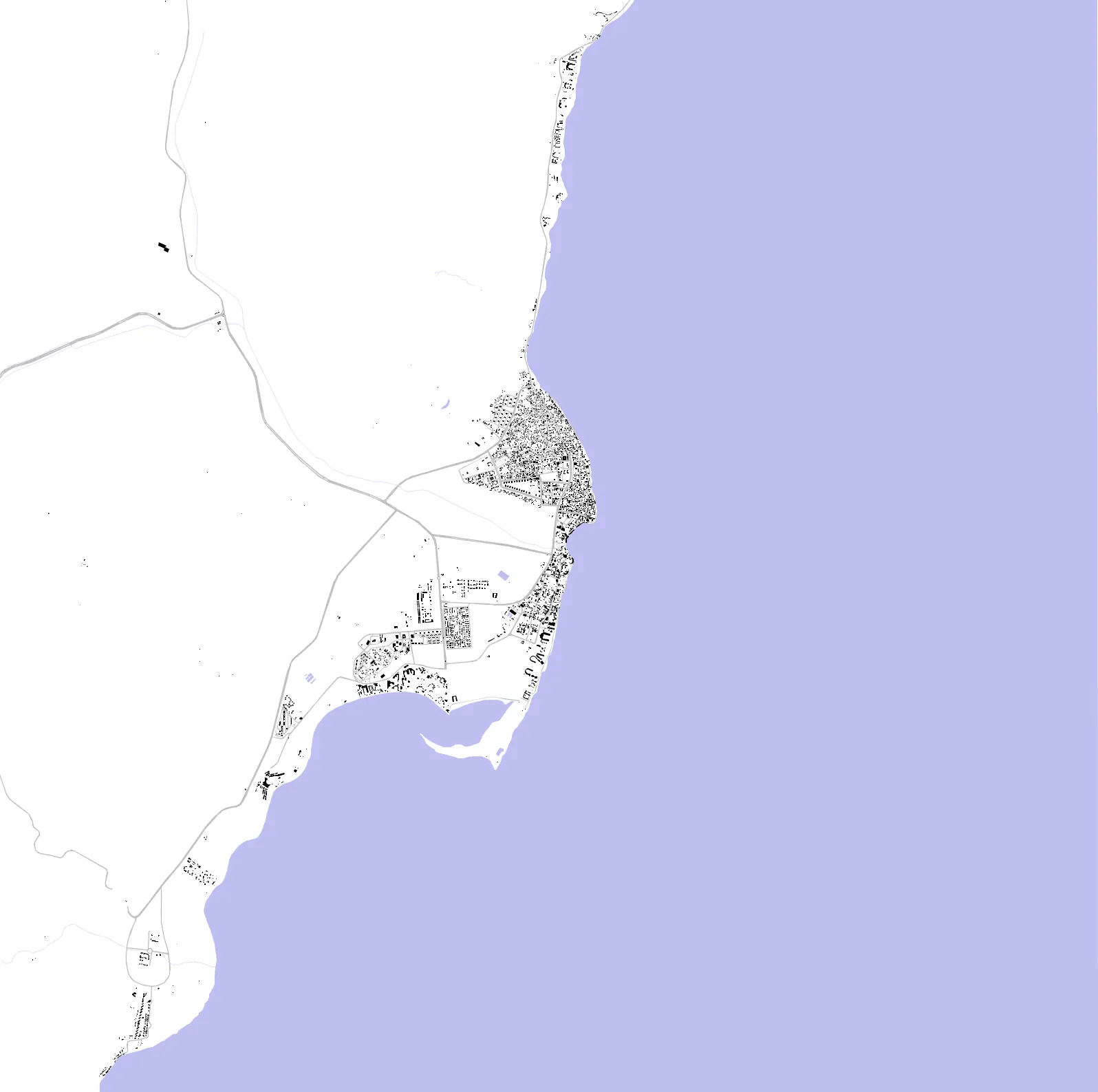 Dahab figure ground plan