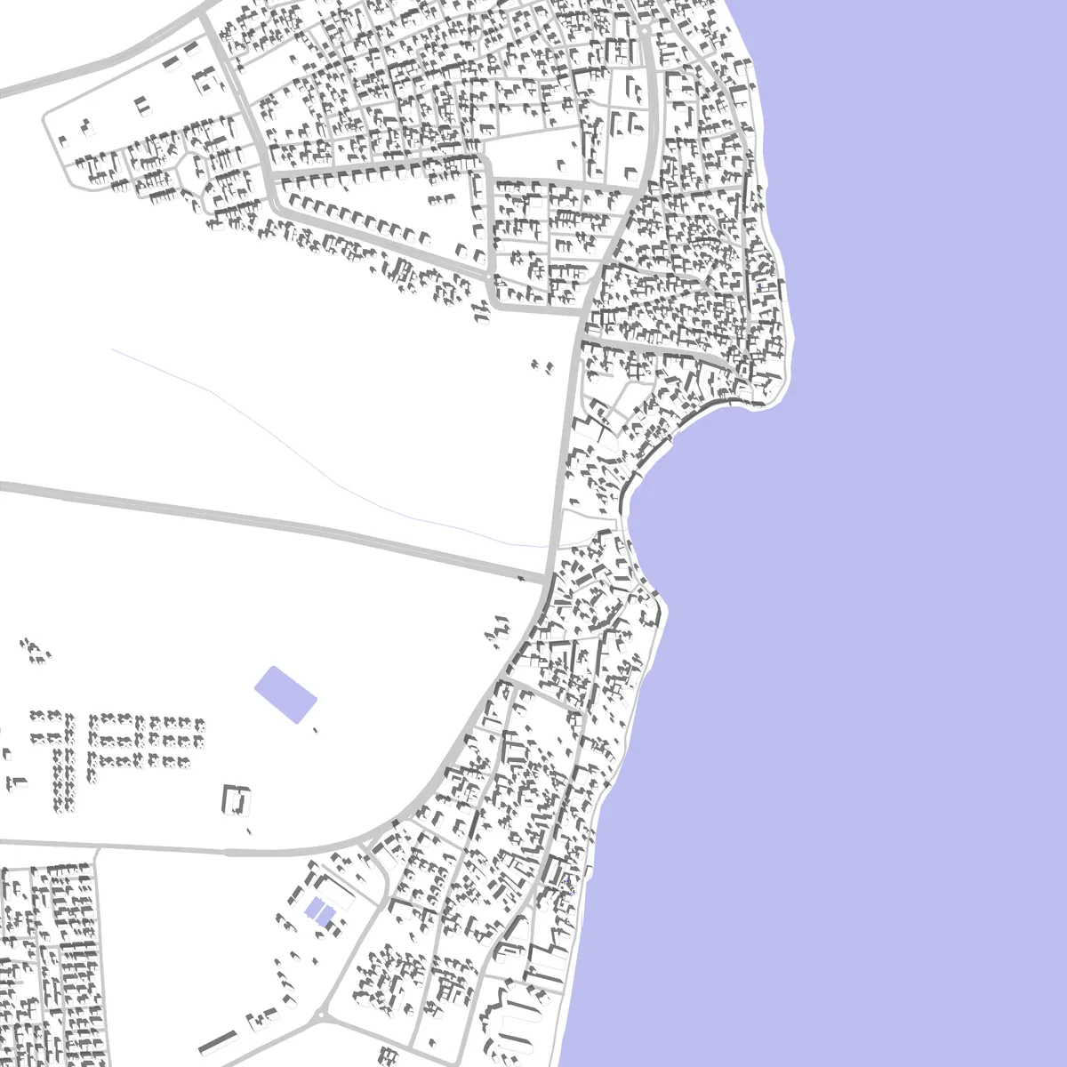 Dahab site plan (2.5 km)