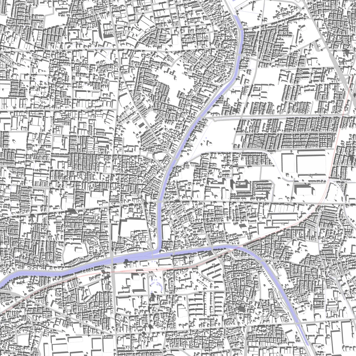 Daitō site plan (2.5 km)