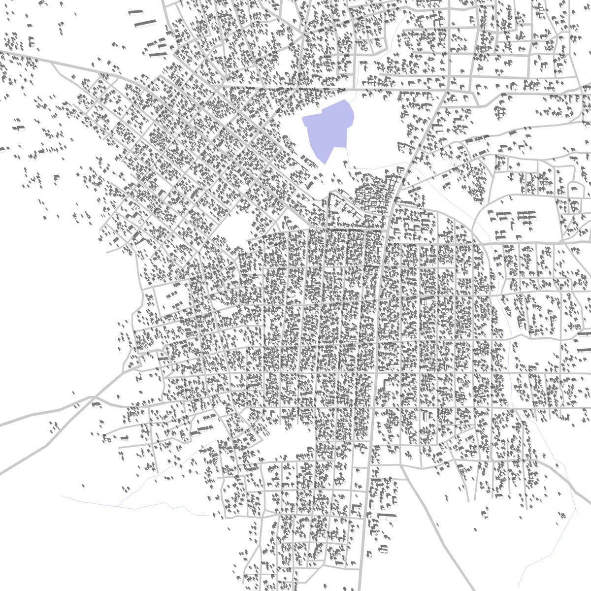 Dakoro Lageplan (2,5 km)