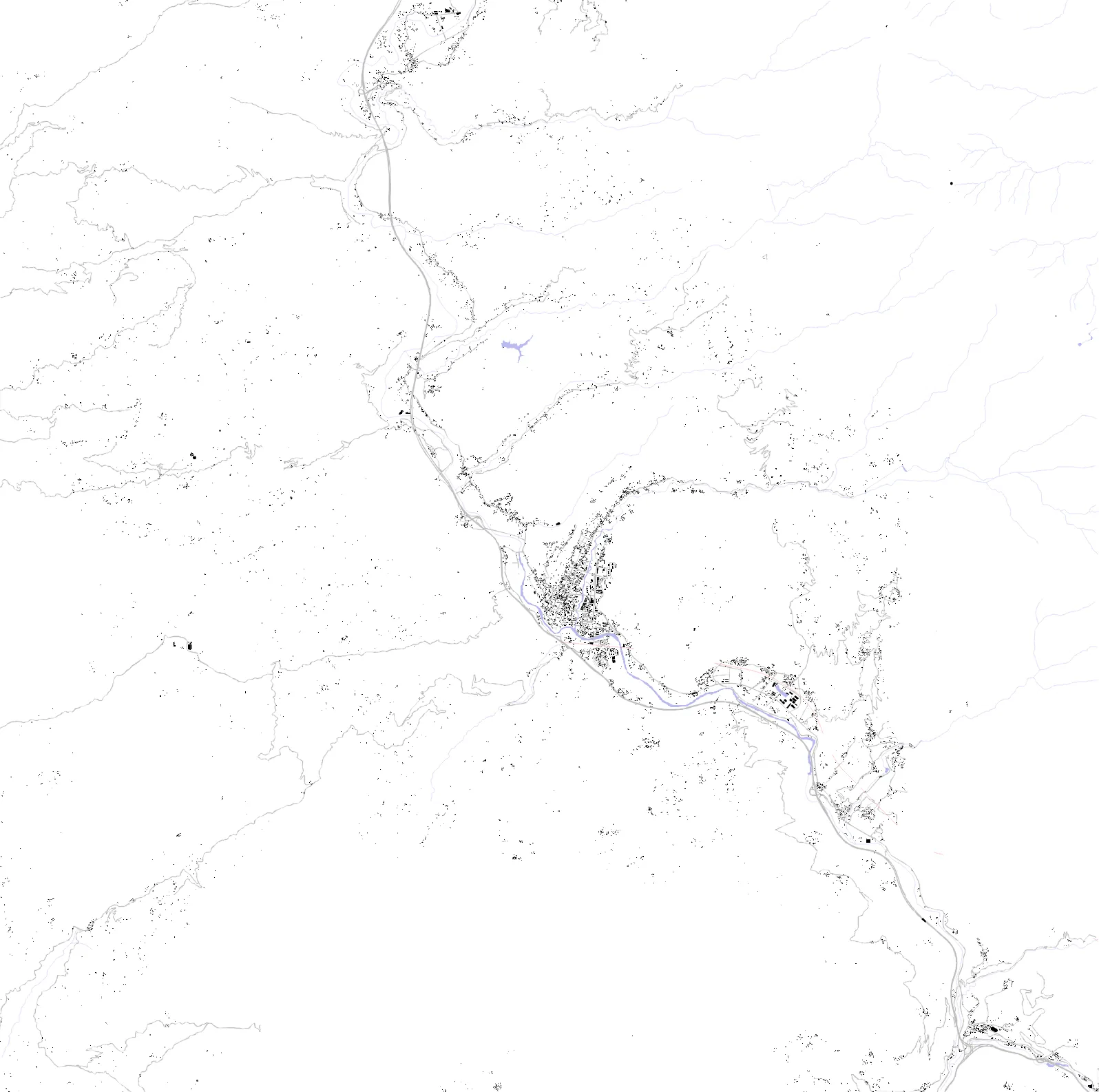 大理 figure ground plan