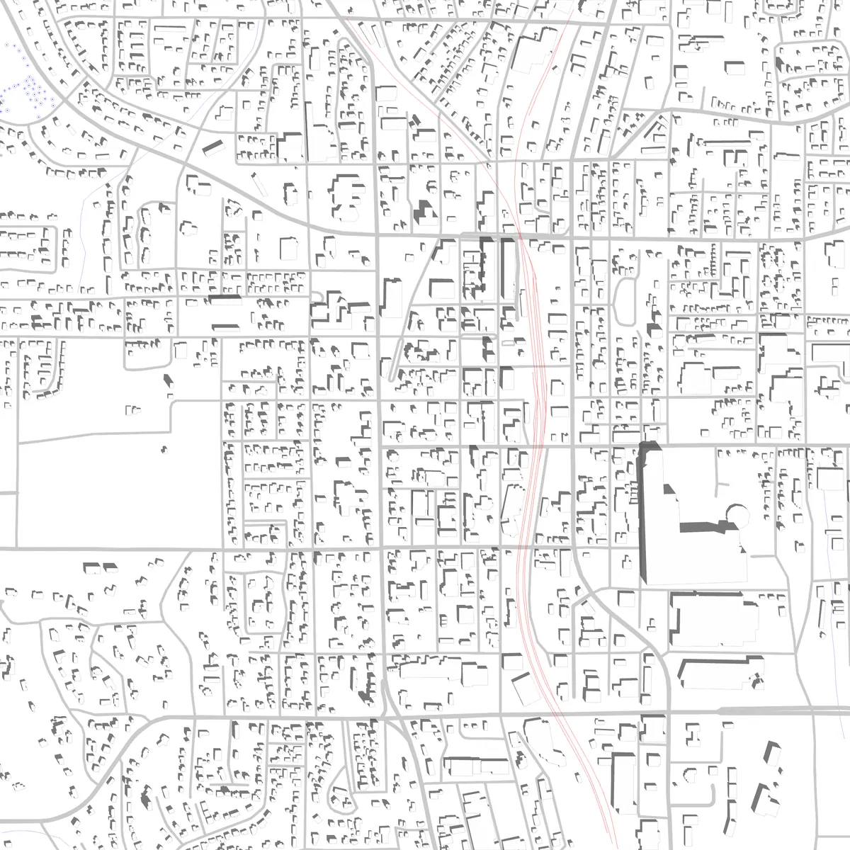 Dalton site plan (2.5 km)