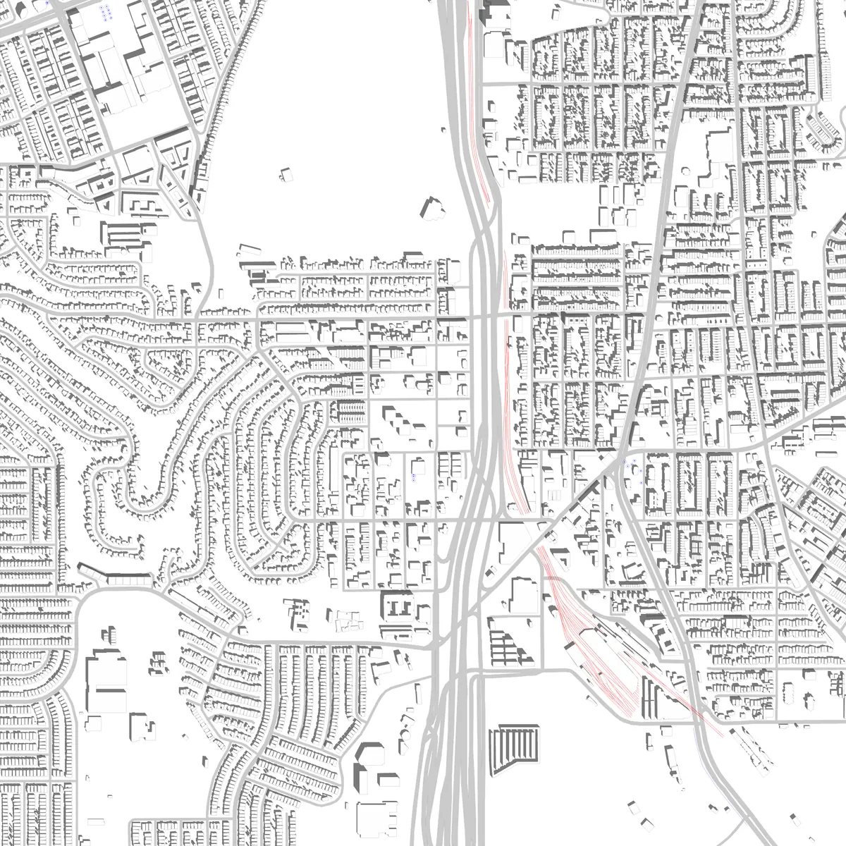 Daly City site plan (2.5 km)