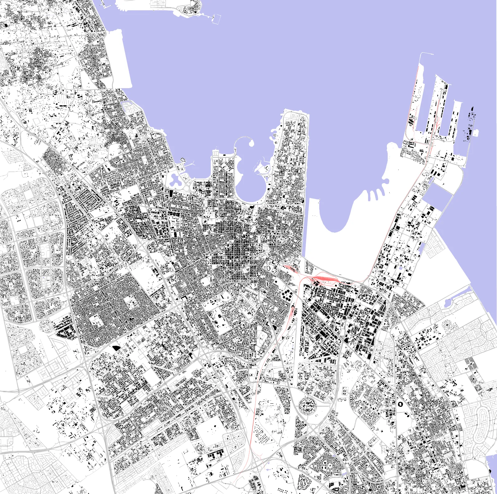 Dammam Schwarzplan