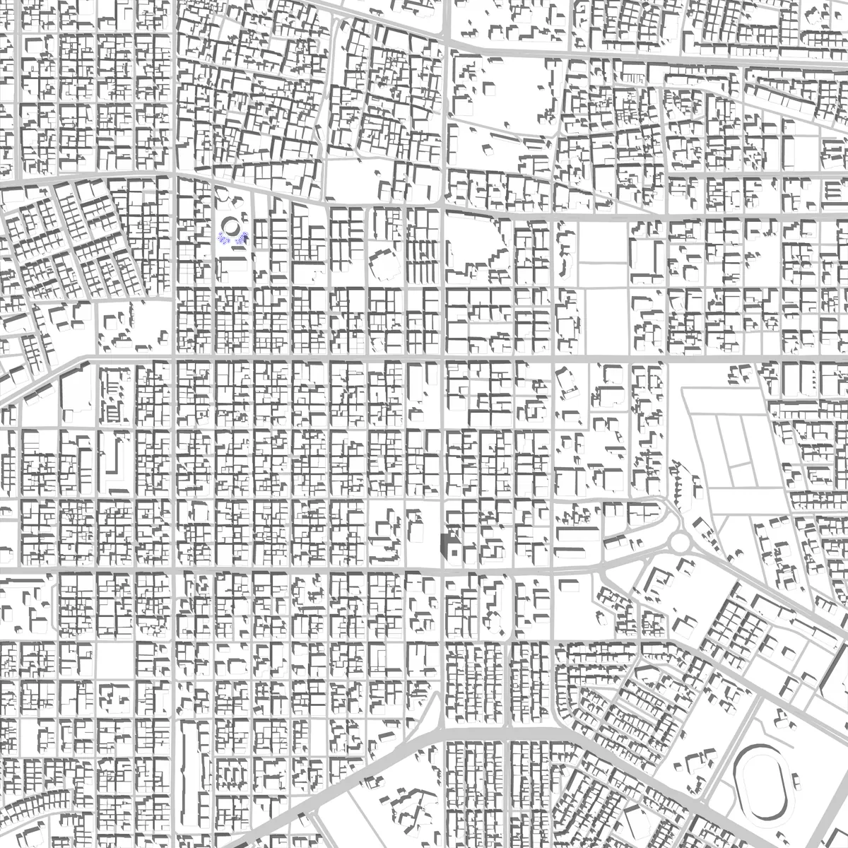 Dammam Lageplan (2,5 km)