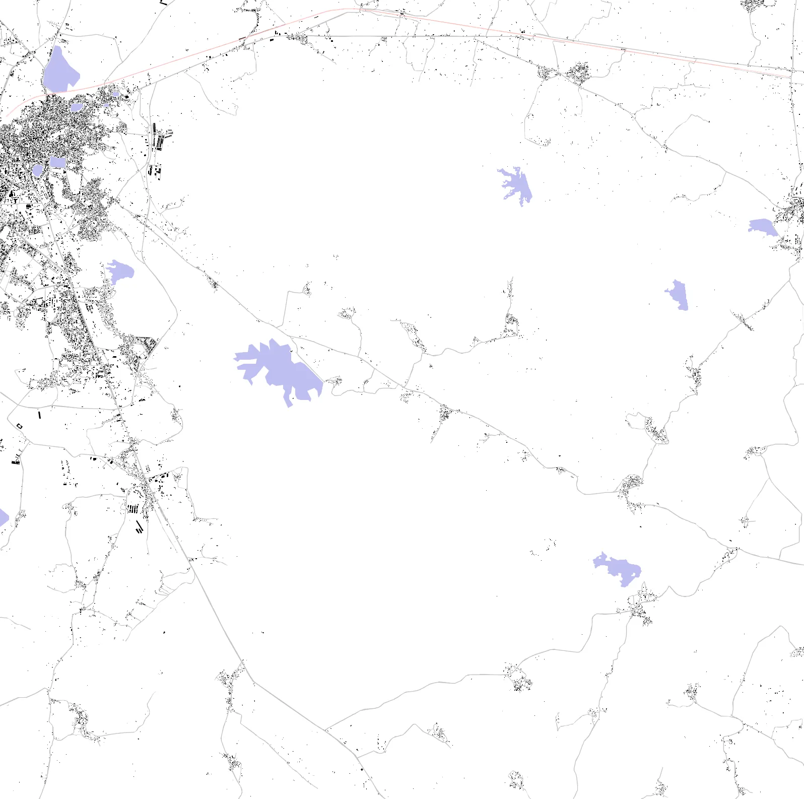 Damoh figure ground plan
