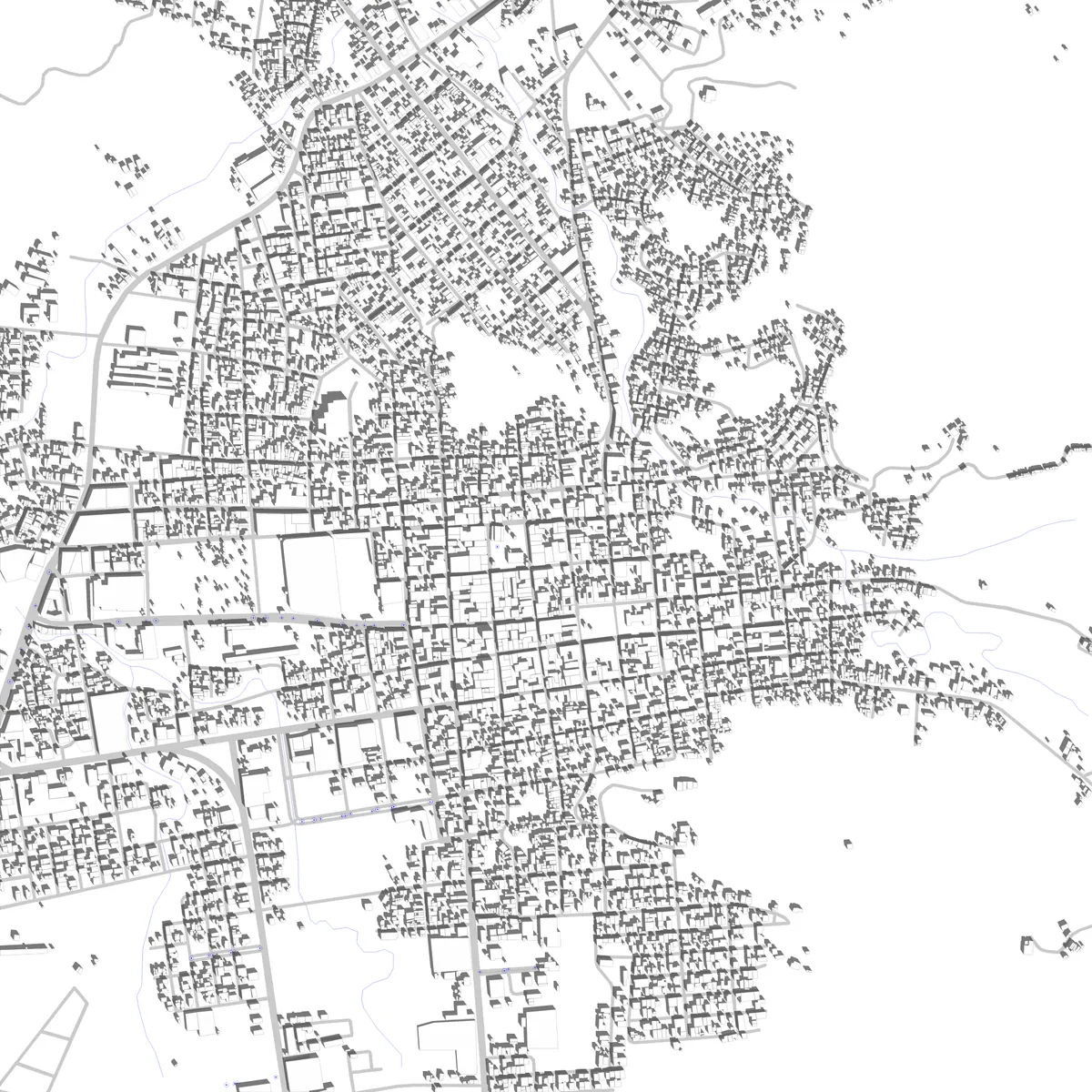 Danlí plano de situación (2,5 km)