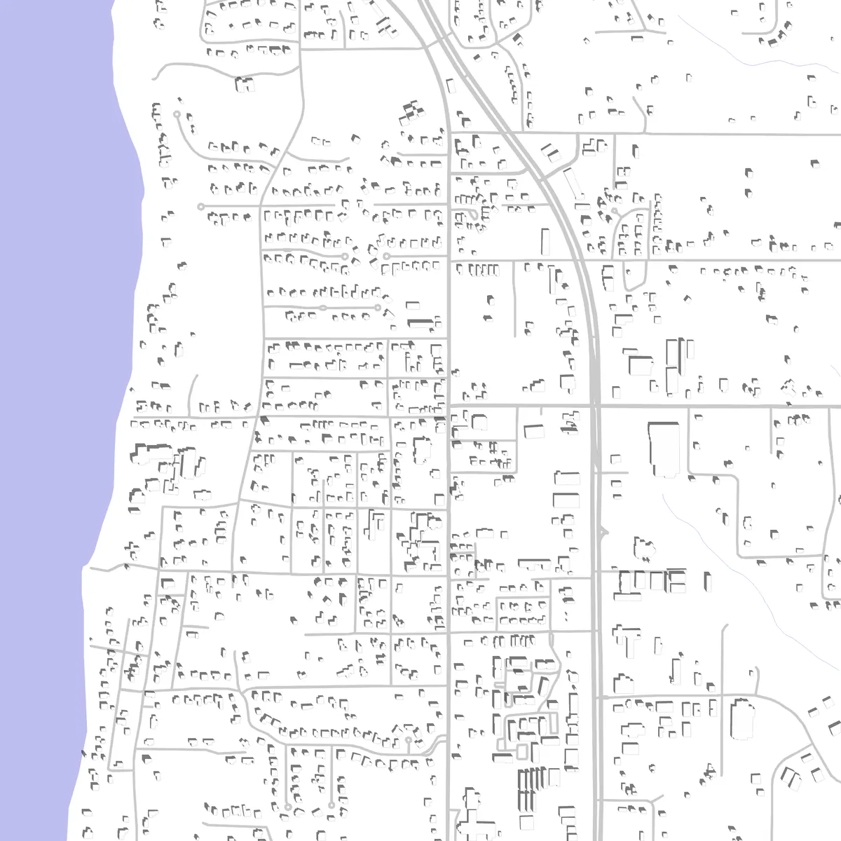 Daphne Lageplan (2,5 km)