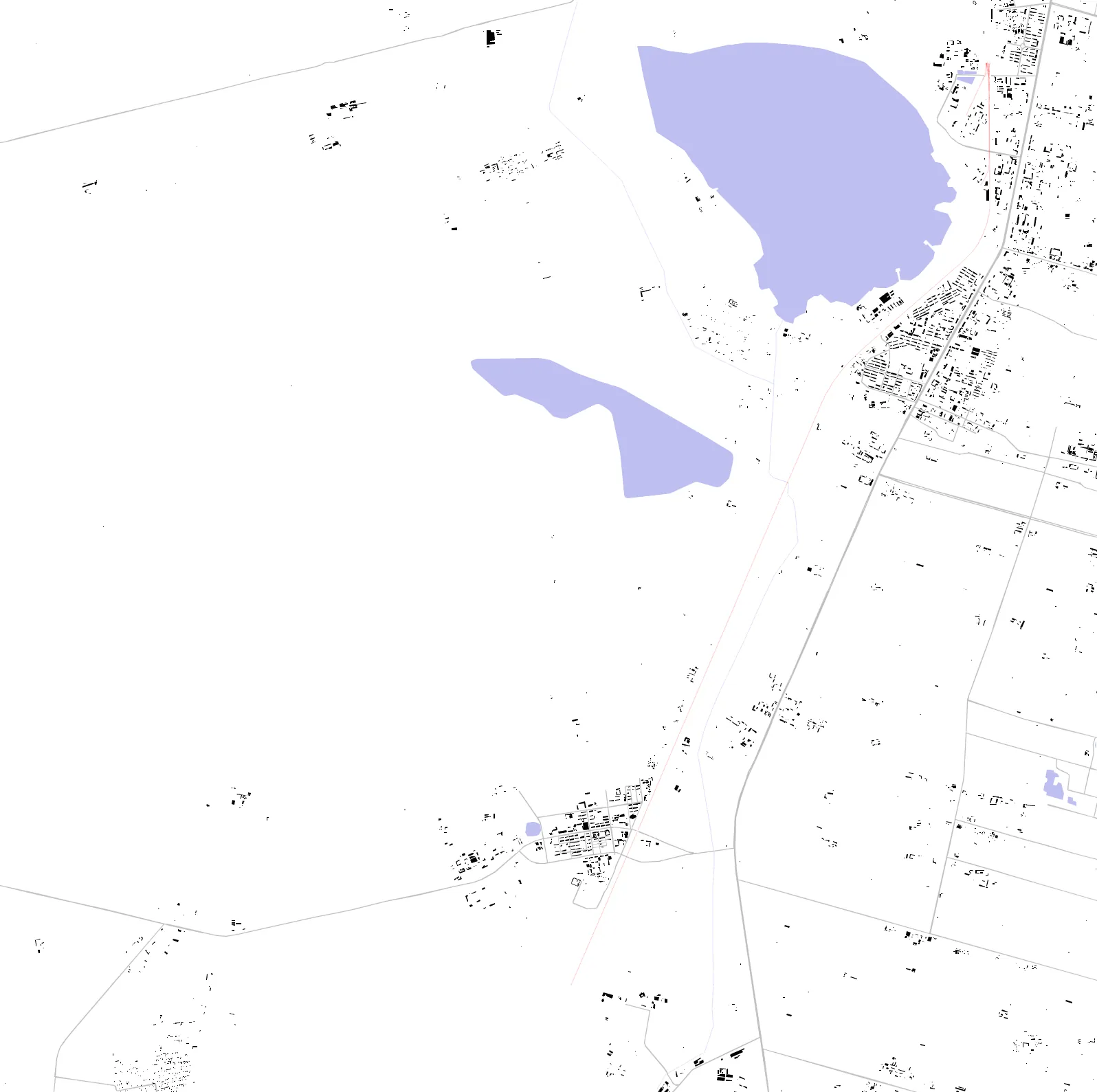 Daqing figure ground plan