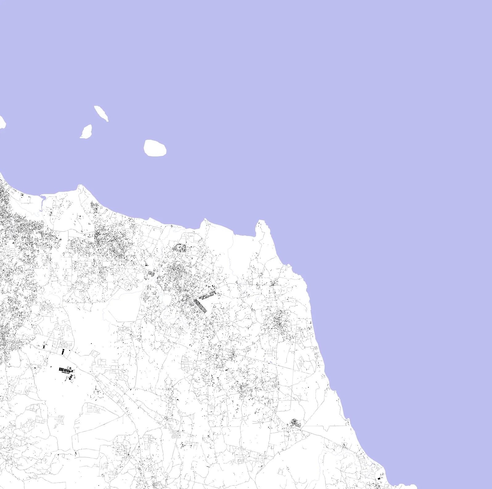 Dar es Salaam Schwarzplan