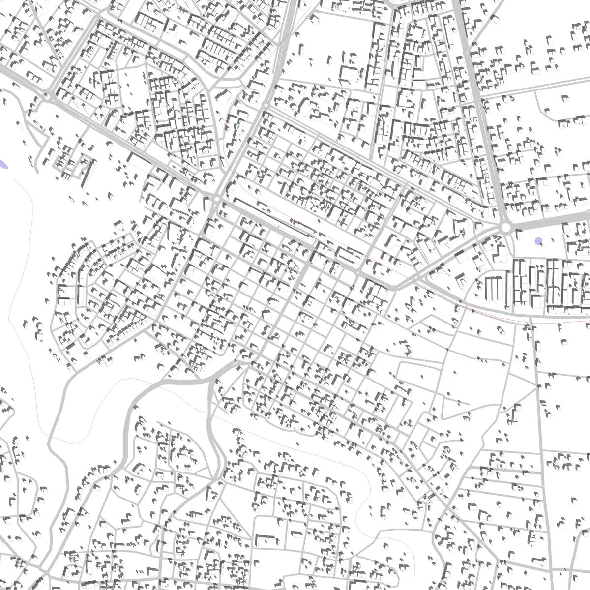 Daraa site plan (2.5 km)