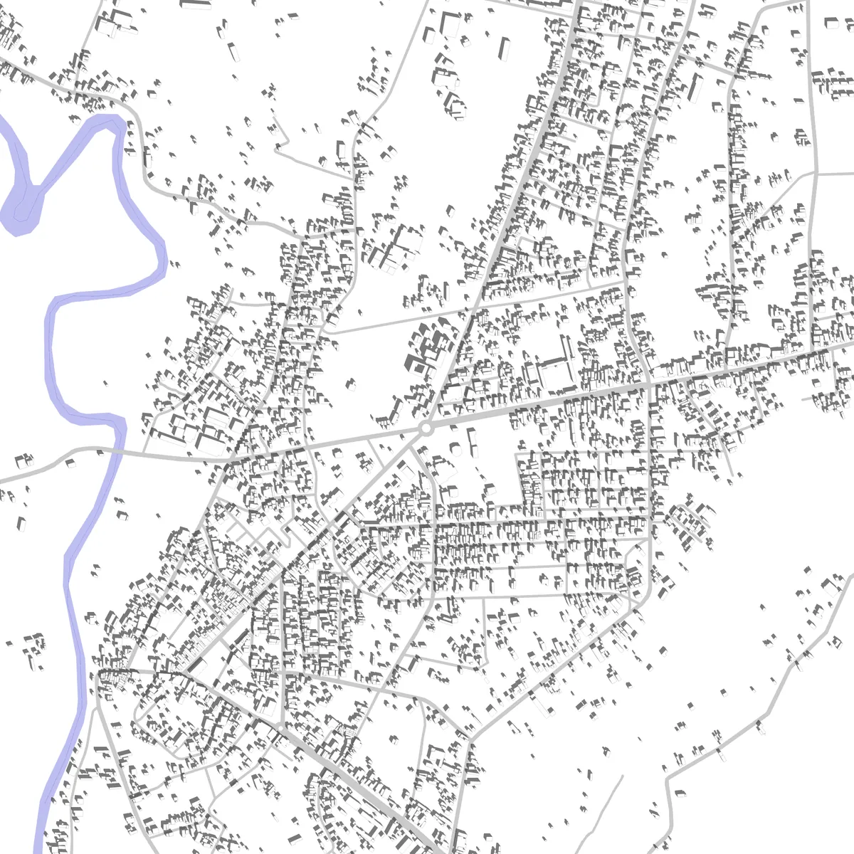Dầu Tiếng site plan (2.5 km)