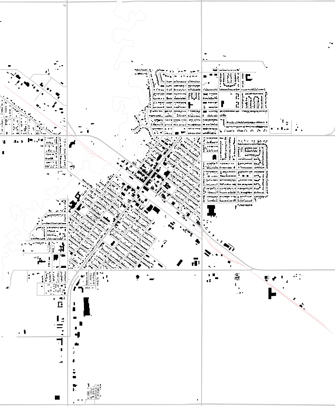 Dauphin figure ground plan