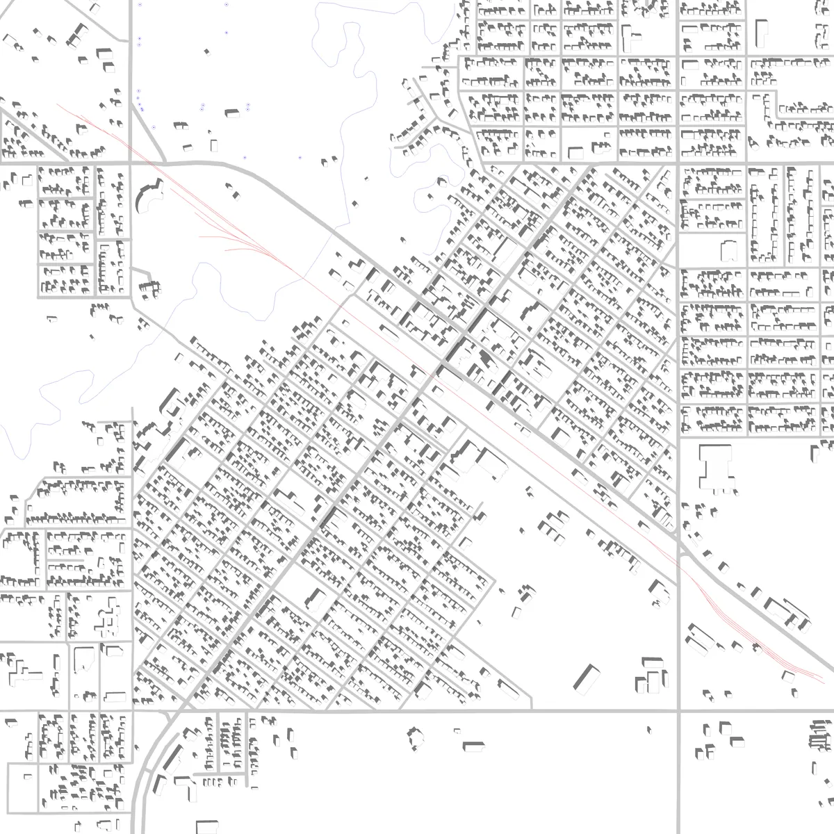 Dauphin site plan (2.5 km)
