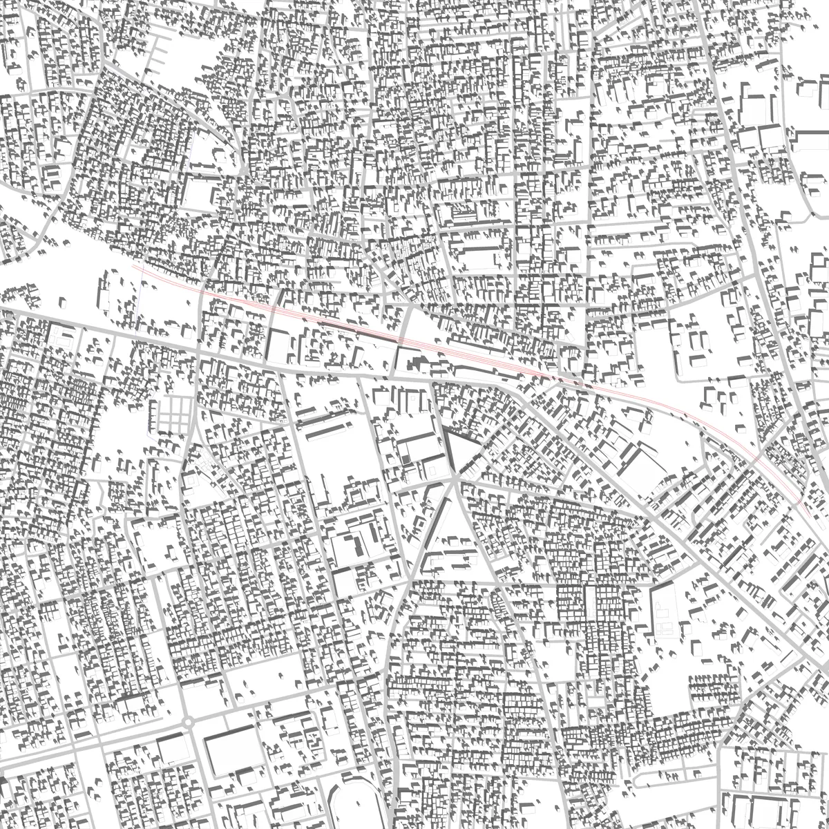 Davangere site plan (2.5 km)