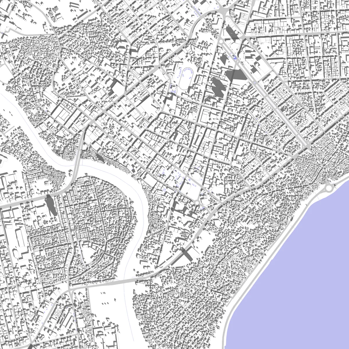 Davao City site plan (2.5 km)