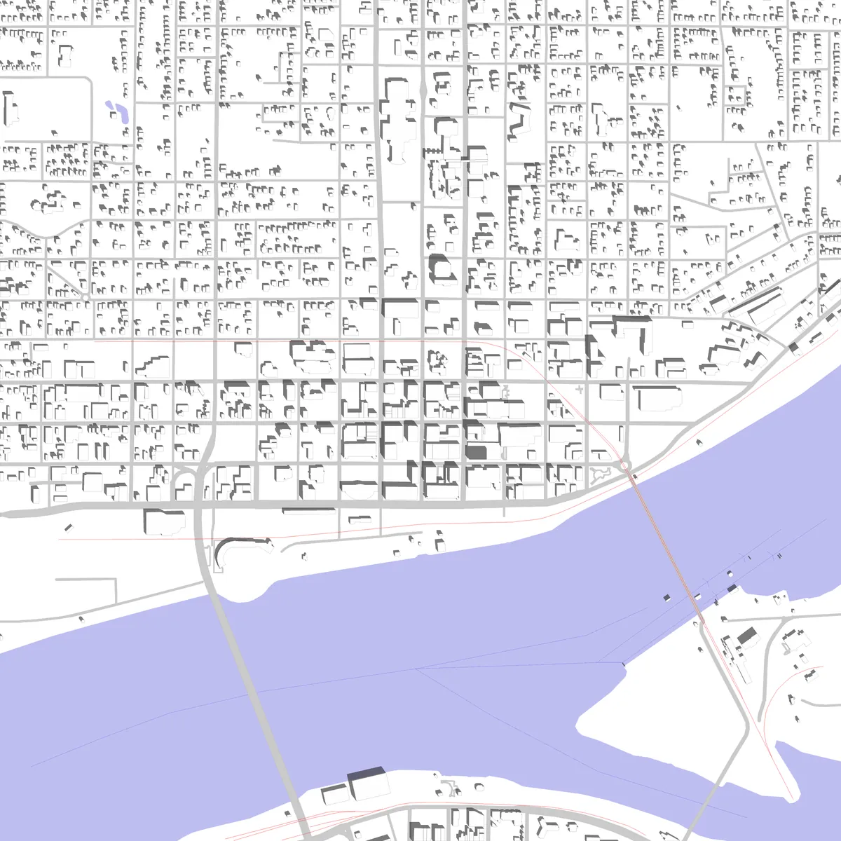 Davenport site plan (2.5 km)