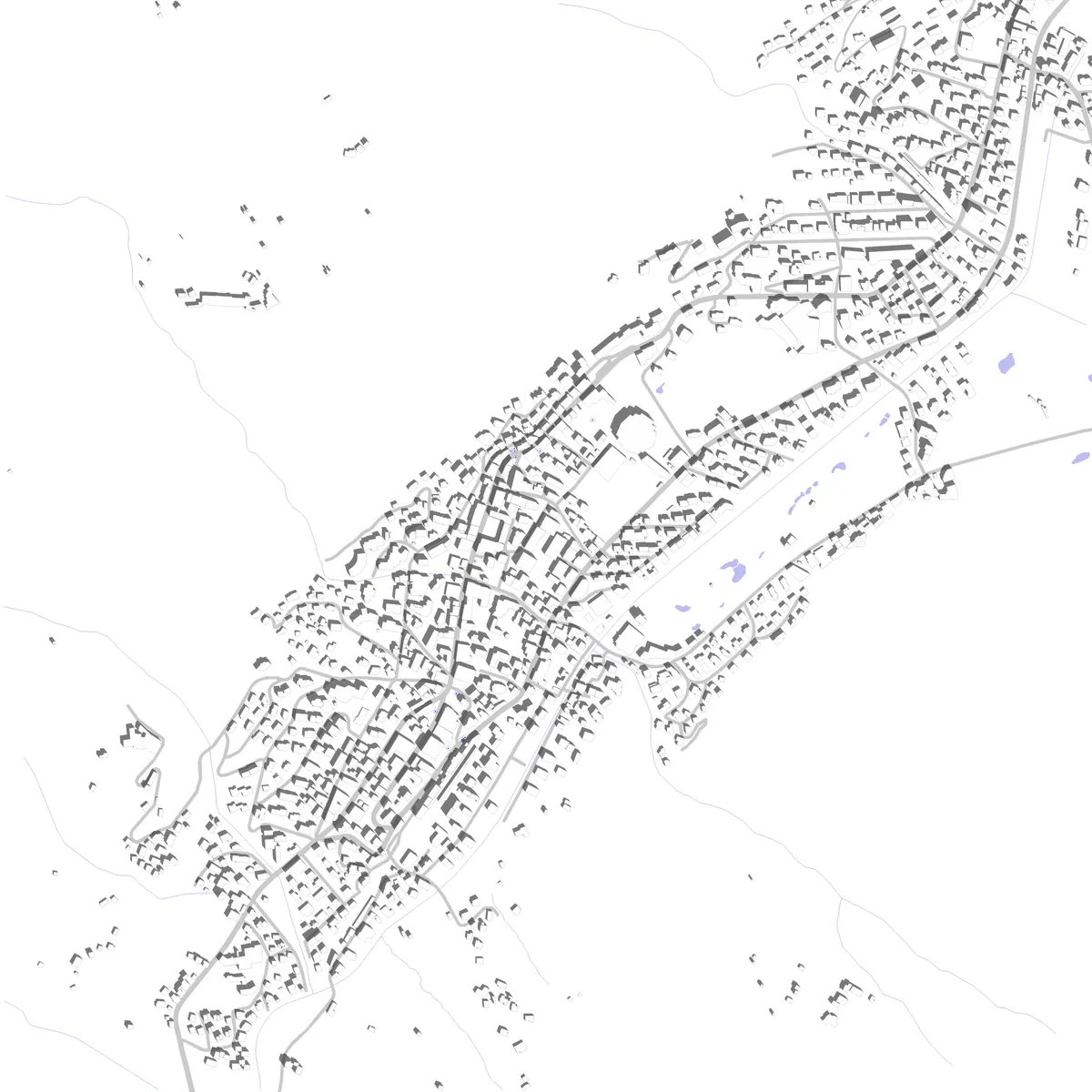 Davos Lageplan (2,5 km)