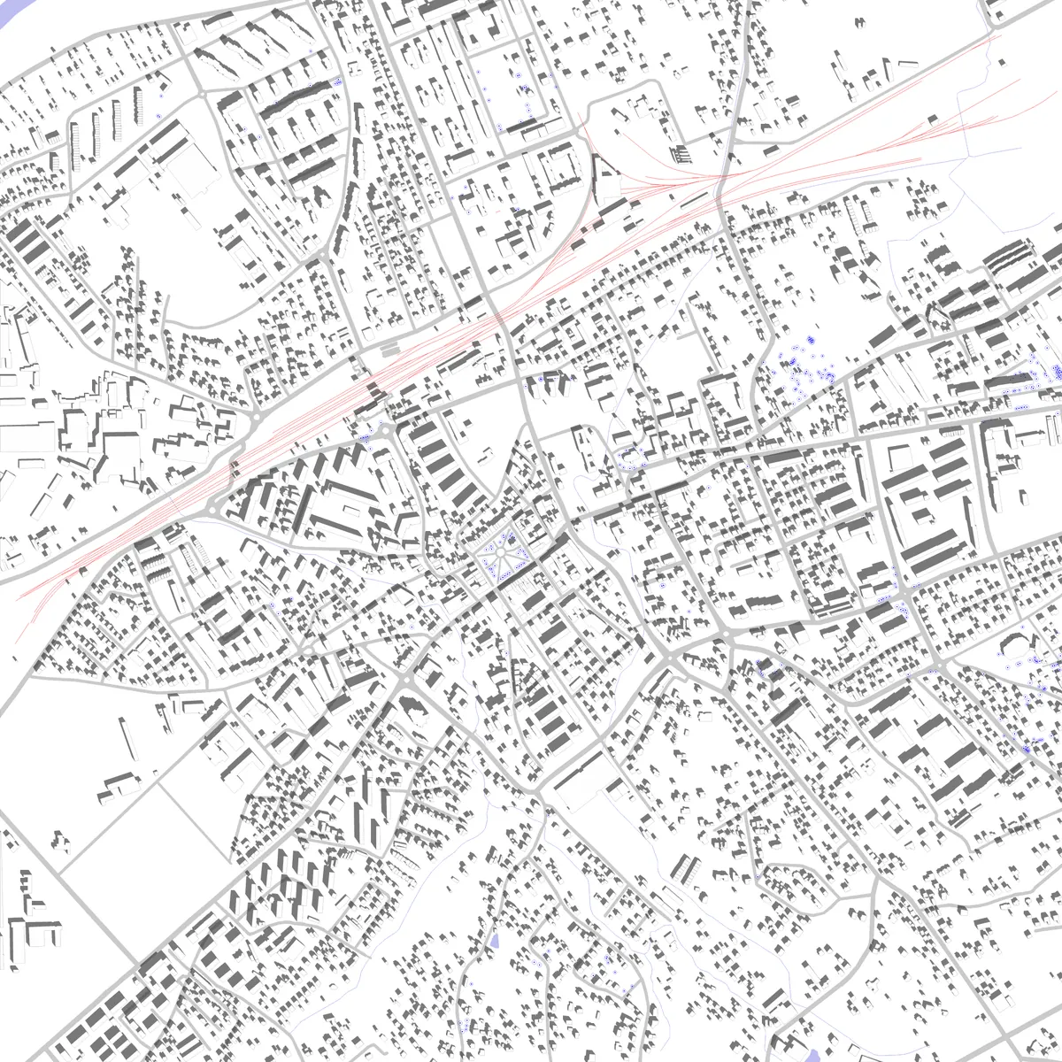 Dębica Lageplan (2,5 km)