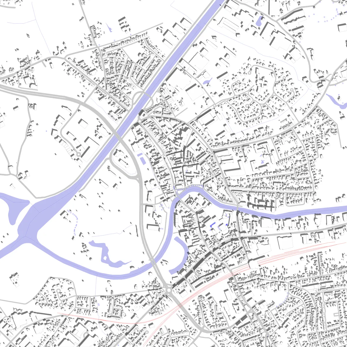 Deinze site plan (2.5 km)
