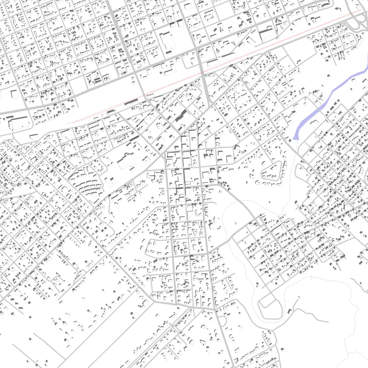 Del Rio Lageplan (2,5 km)
