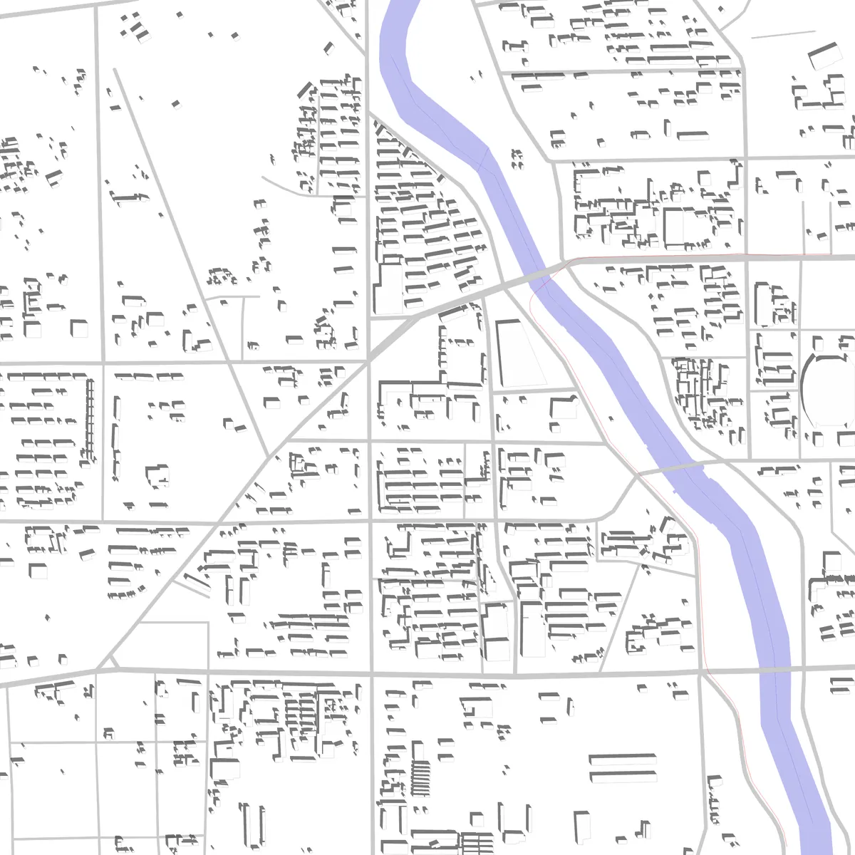 Delingha site plan (2.5 km)