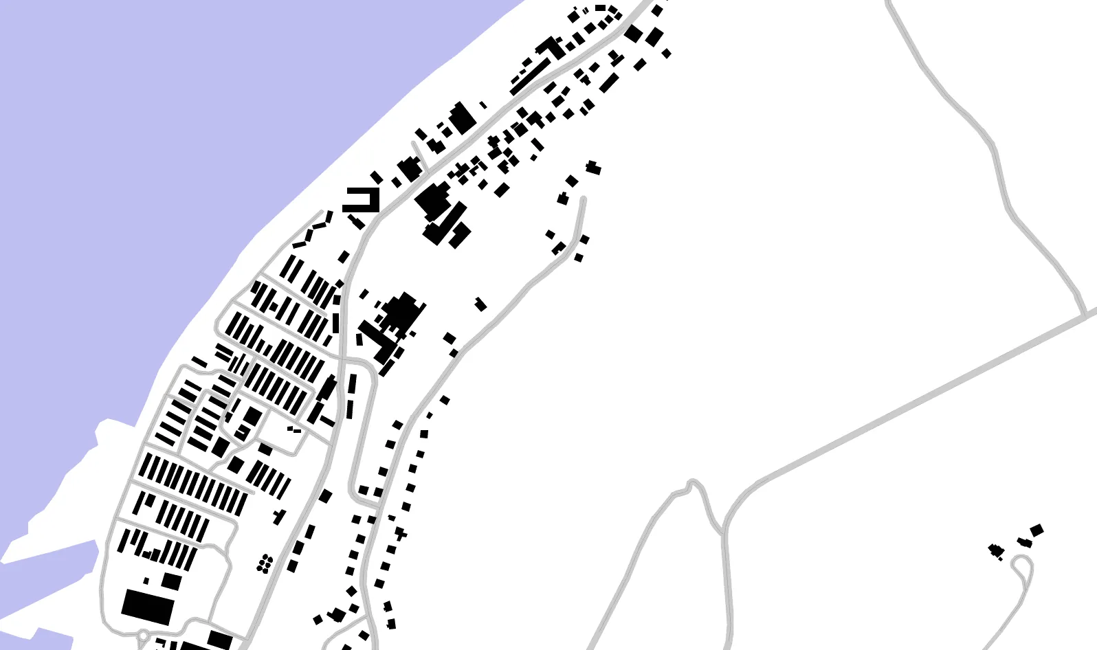 Denigomodu District figure ground plan