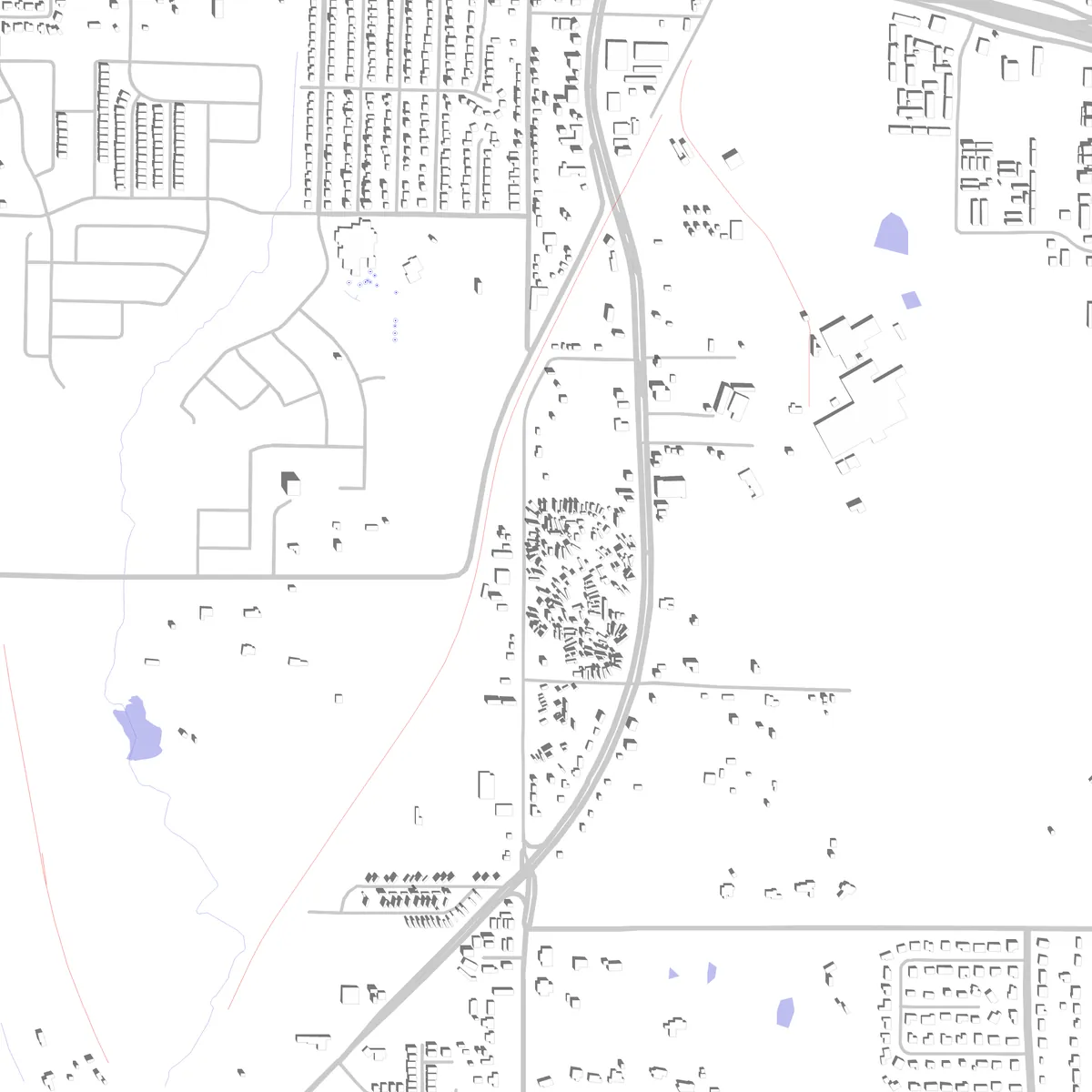 Denton site plan (2.5 km)