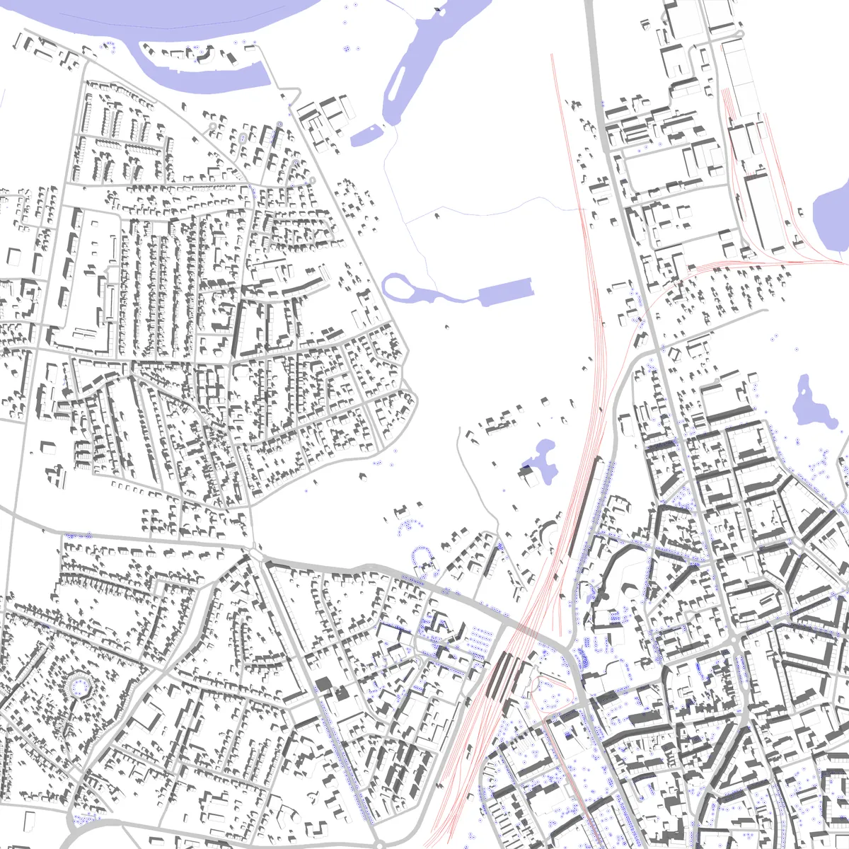 Dessau-Roßlau Lageplan (2,5 km)