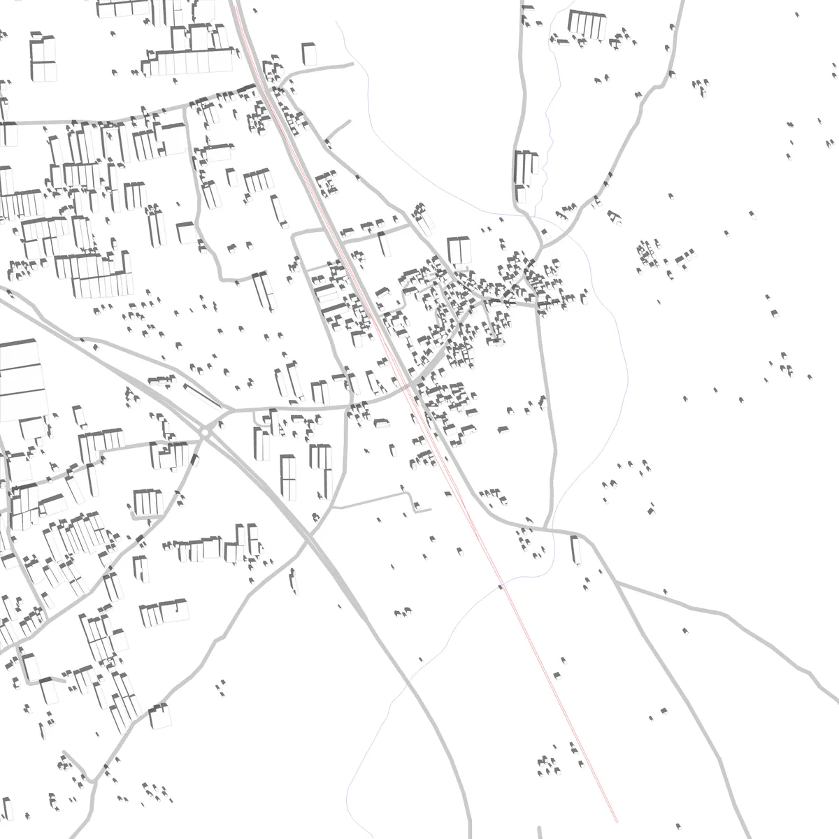 Develi Lageplan (2,5 km)