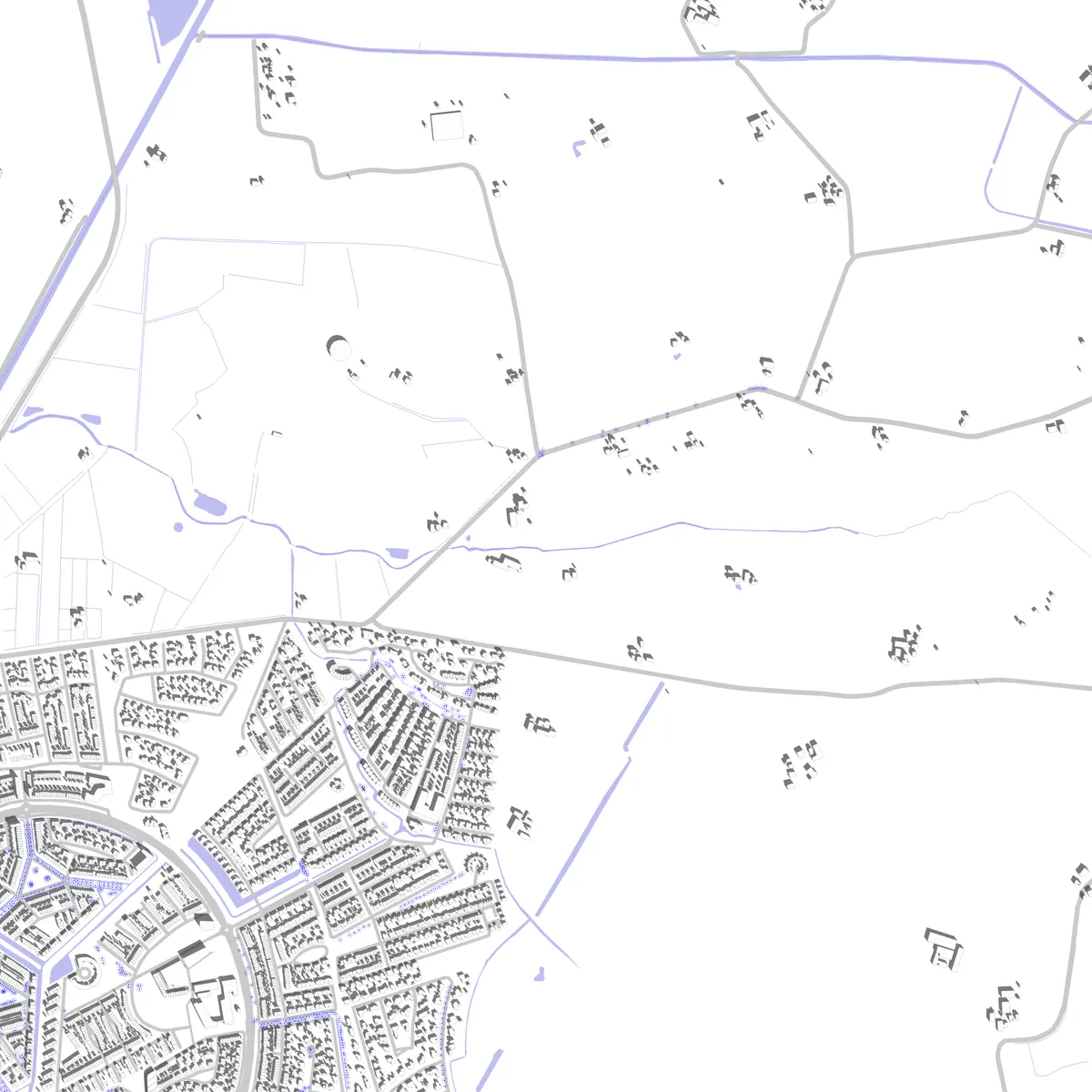 Deventer situatieplan (2,5 km)