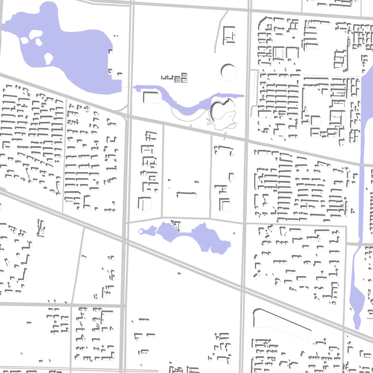 Dezhou site plan (2.5 km)