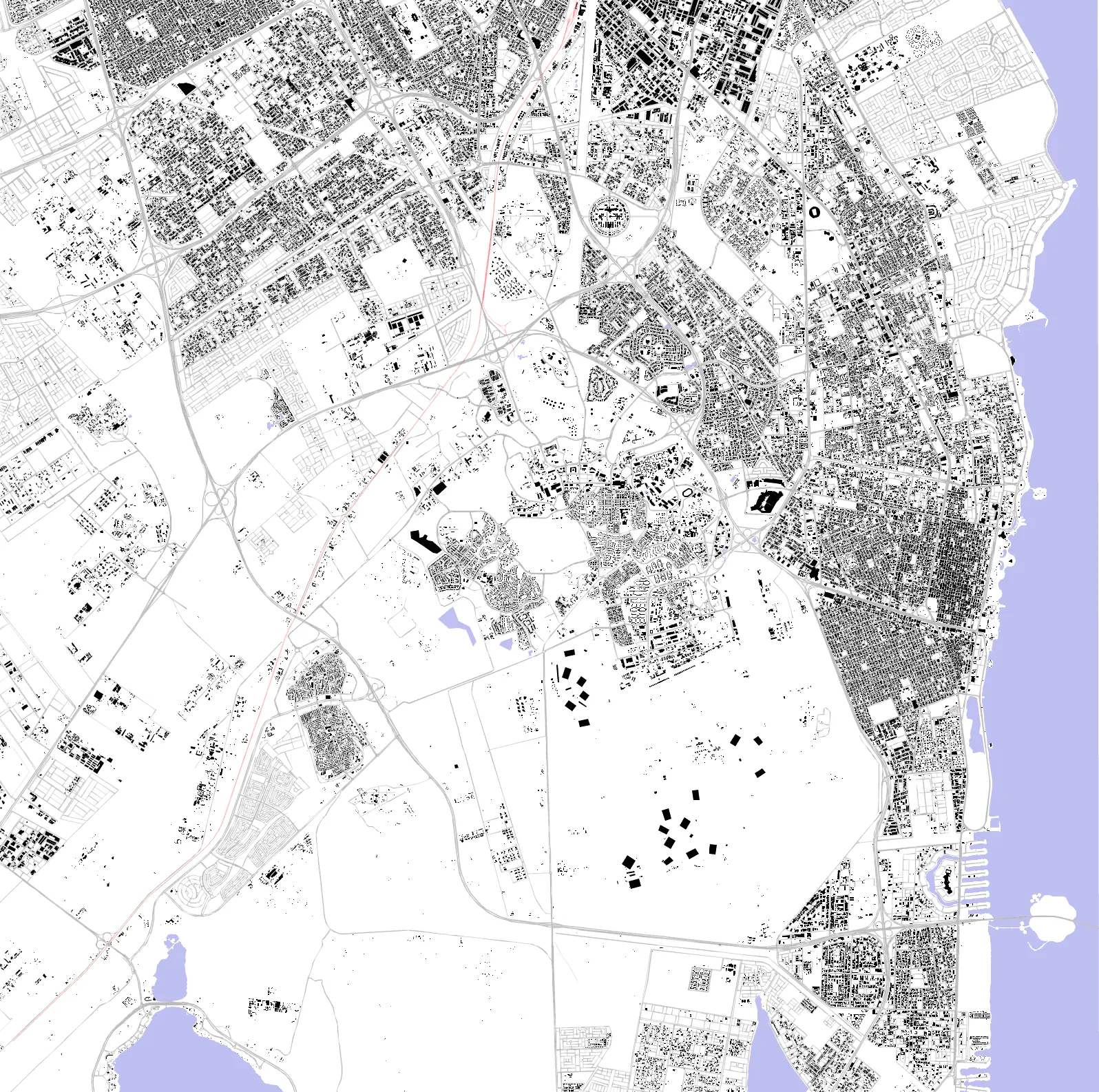 Dhahran Schwarzplan