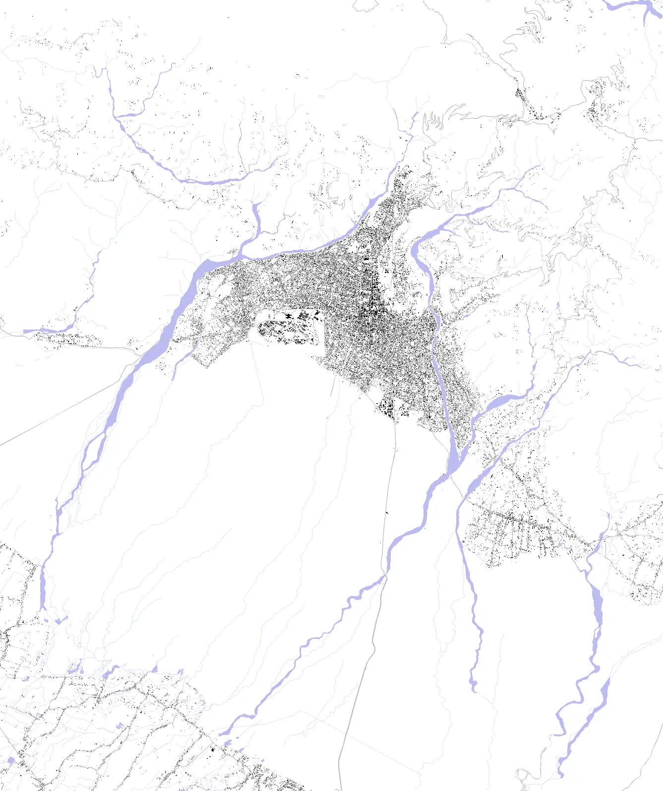 Dharan figure ground plan