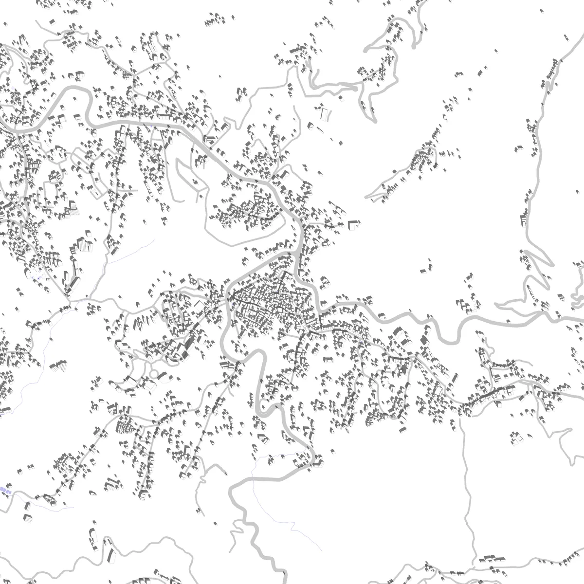 Dhulikhel site plan (2.5 km)