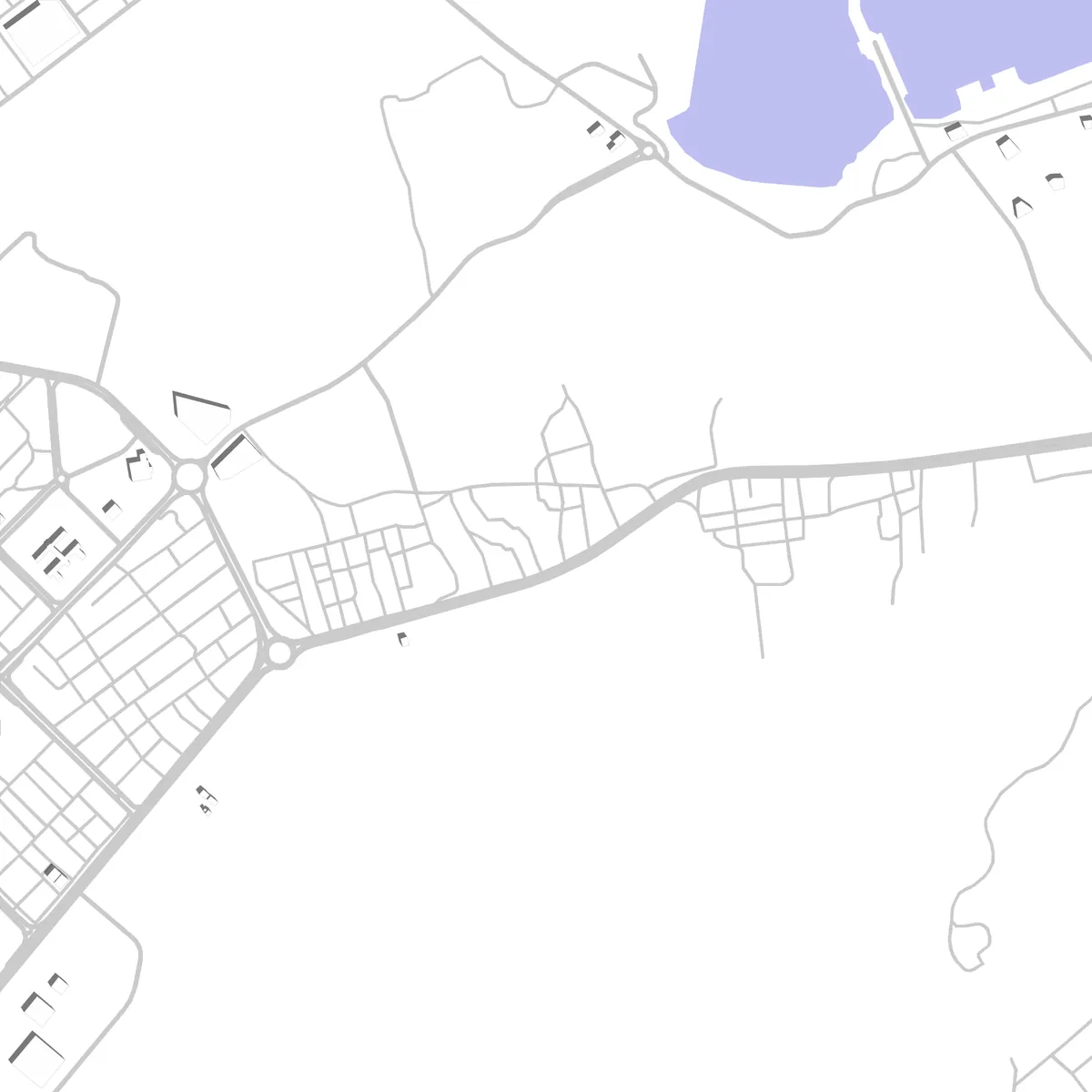 Dibba Al-Fujairah site plan (2.5 km)