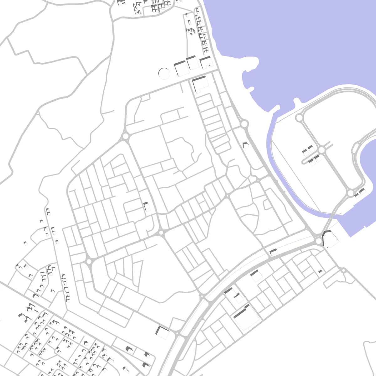 Dibba Al-Hisn site plan (2.5 km)