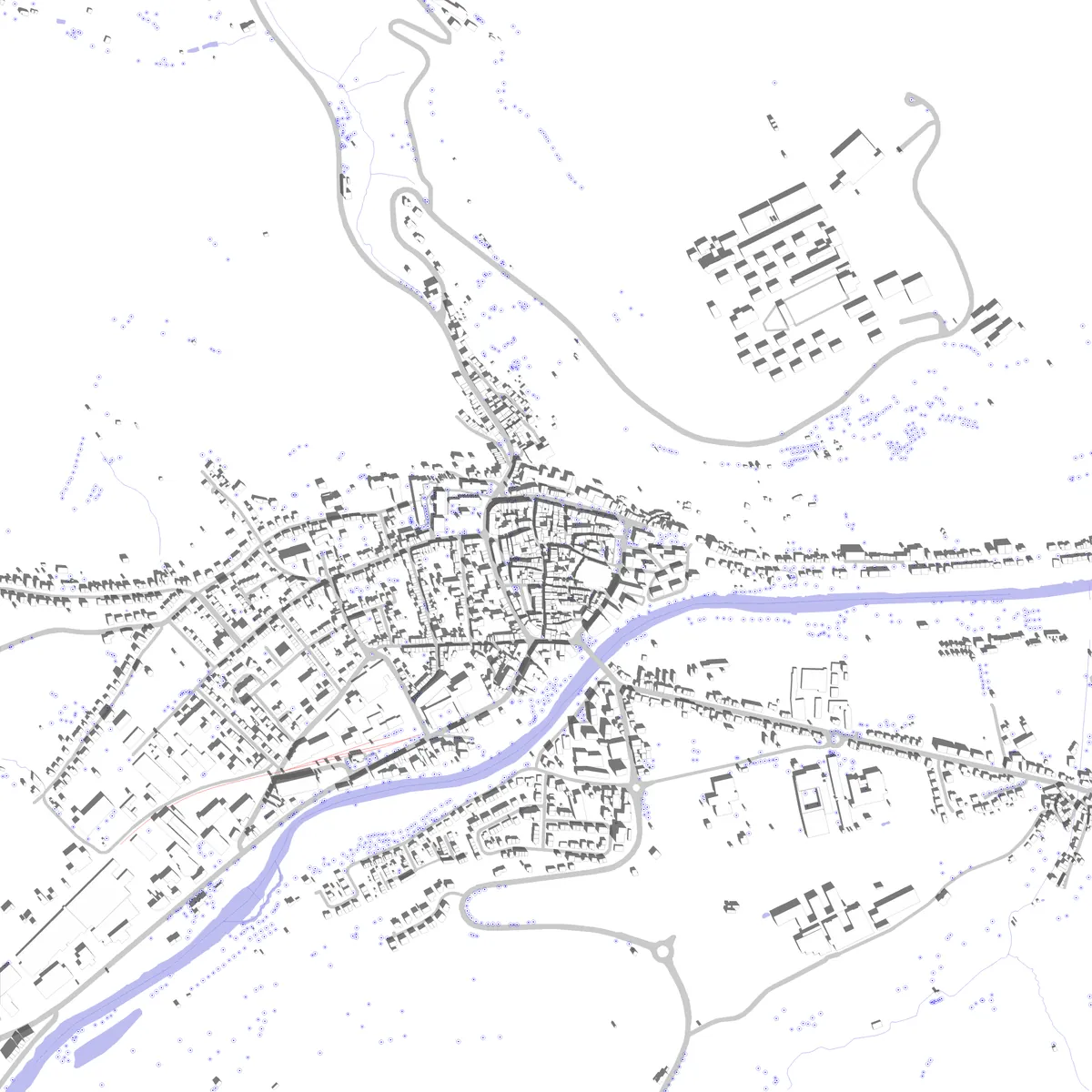 Diekirch site plan (2.5 km)