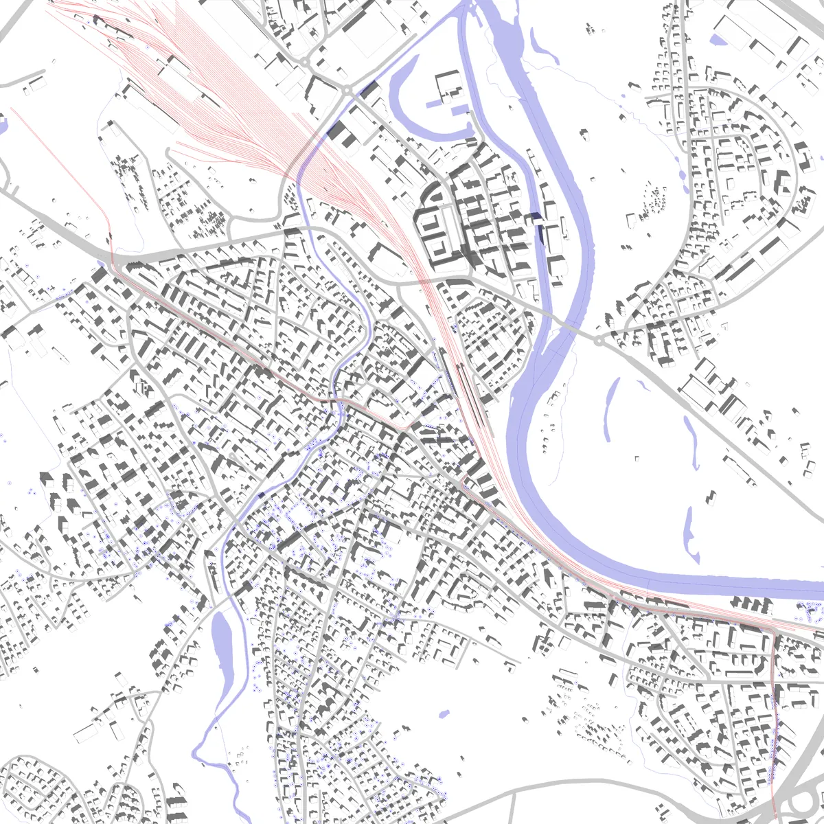 Dietikon Lageplan (2,5 km)