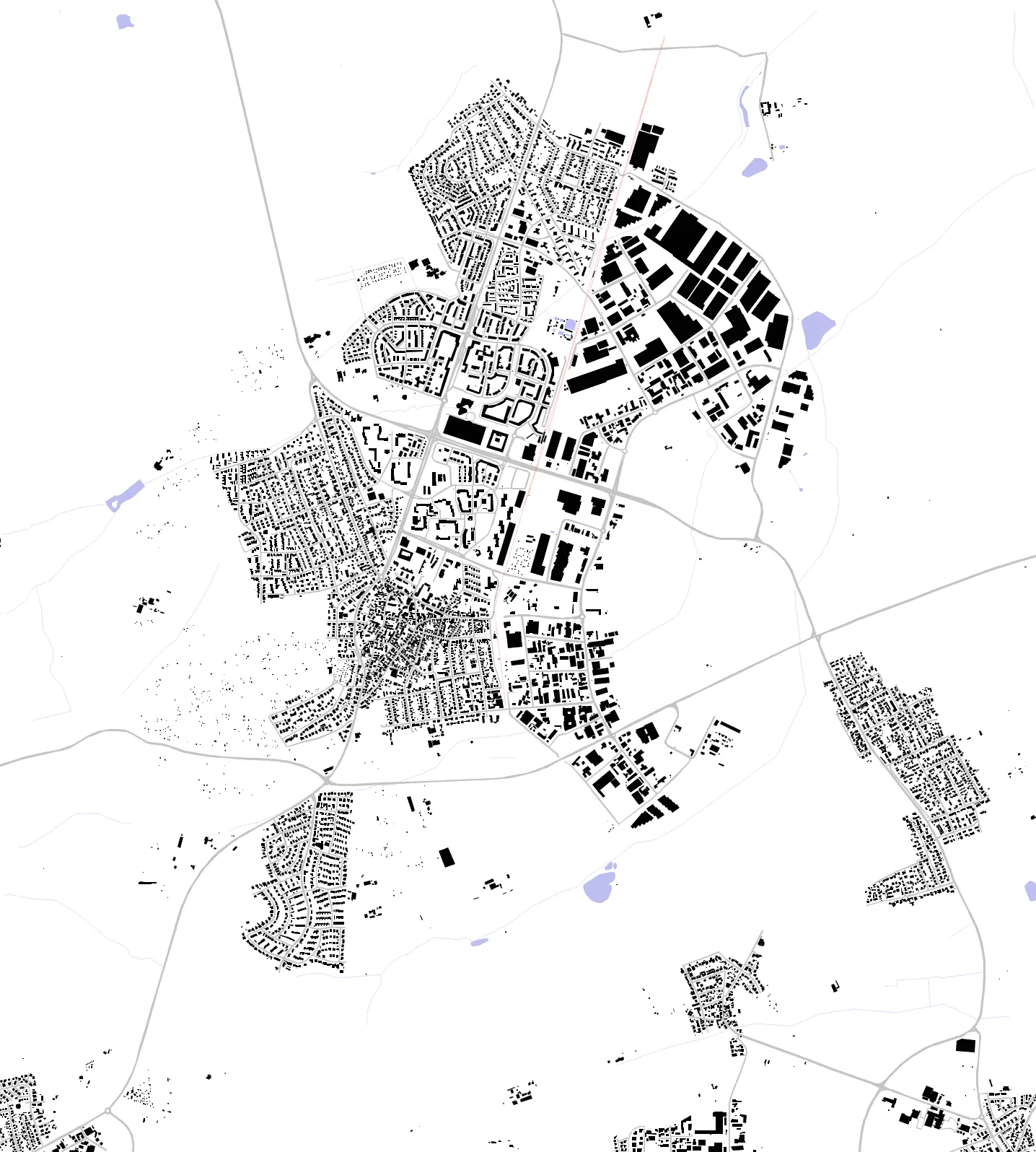 Dietzenbach Schwarzplan