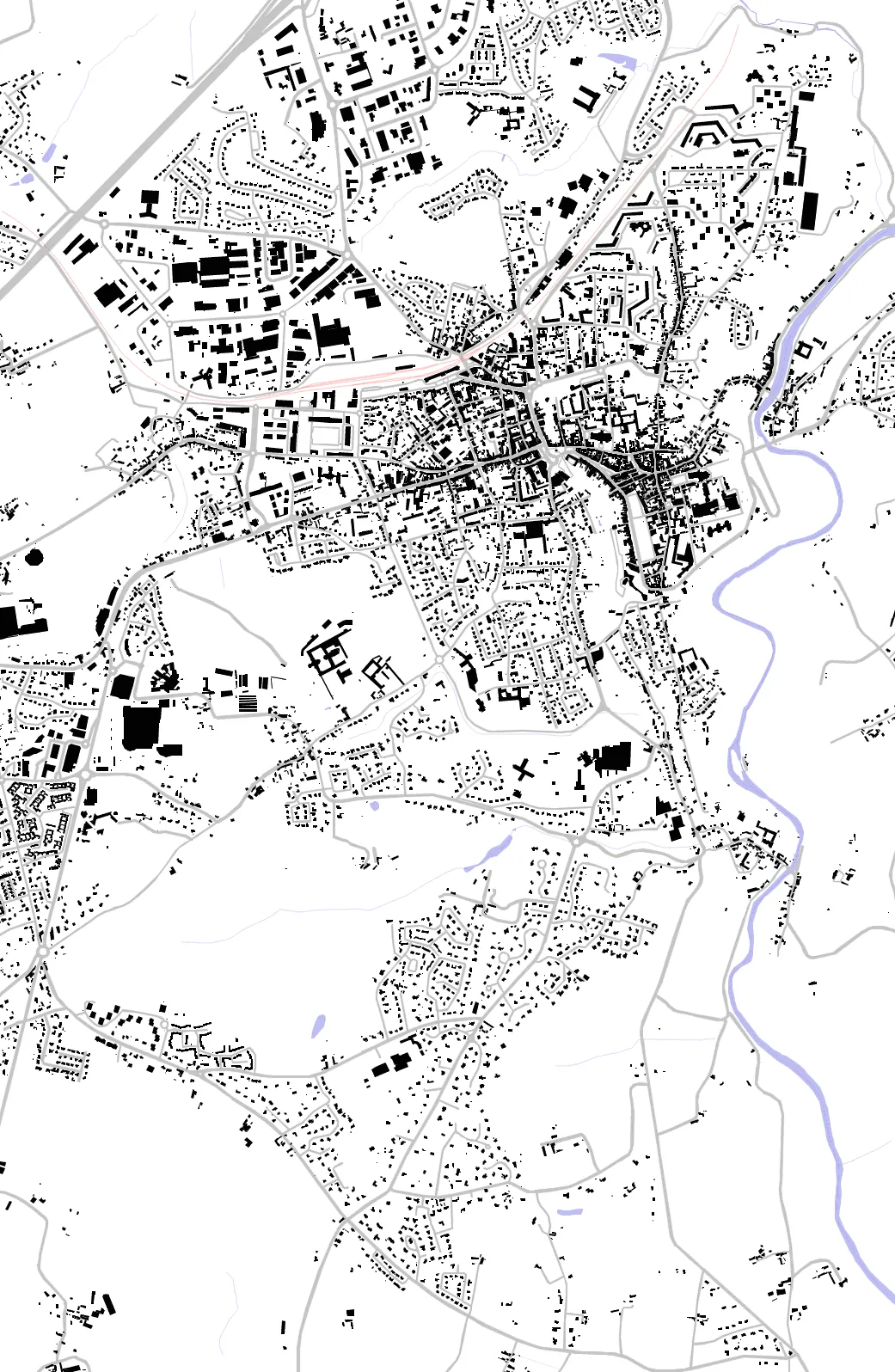 Dinan plan de masse