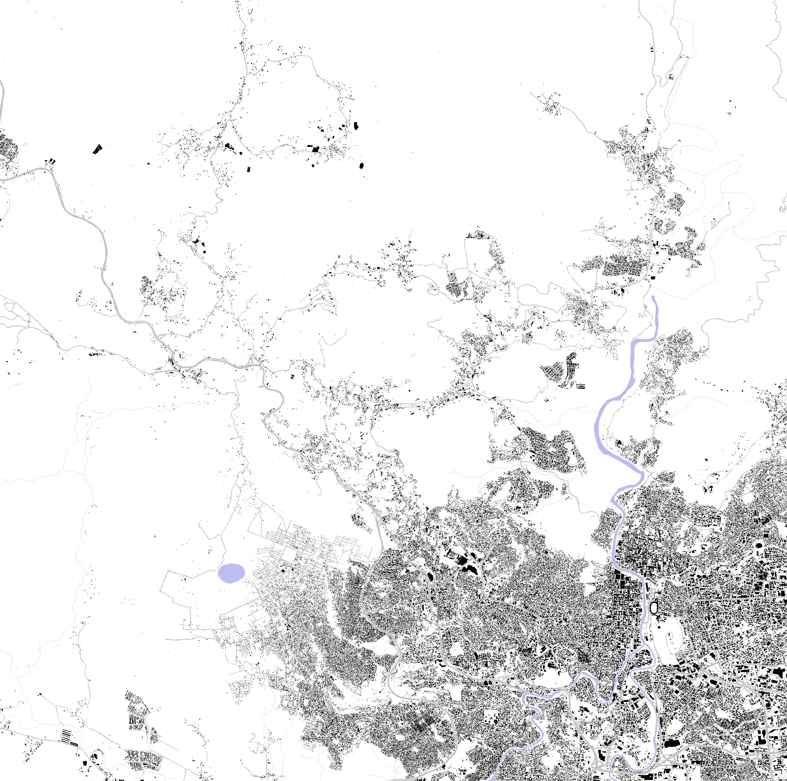 Distrito Central plano de masas
