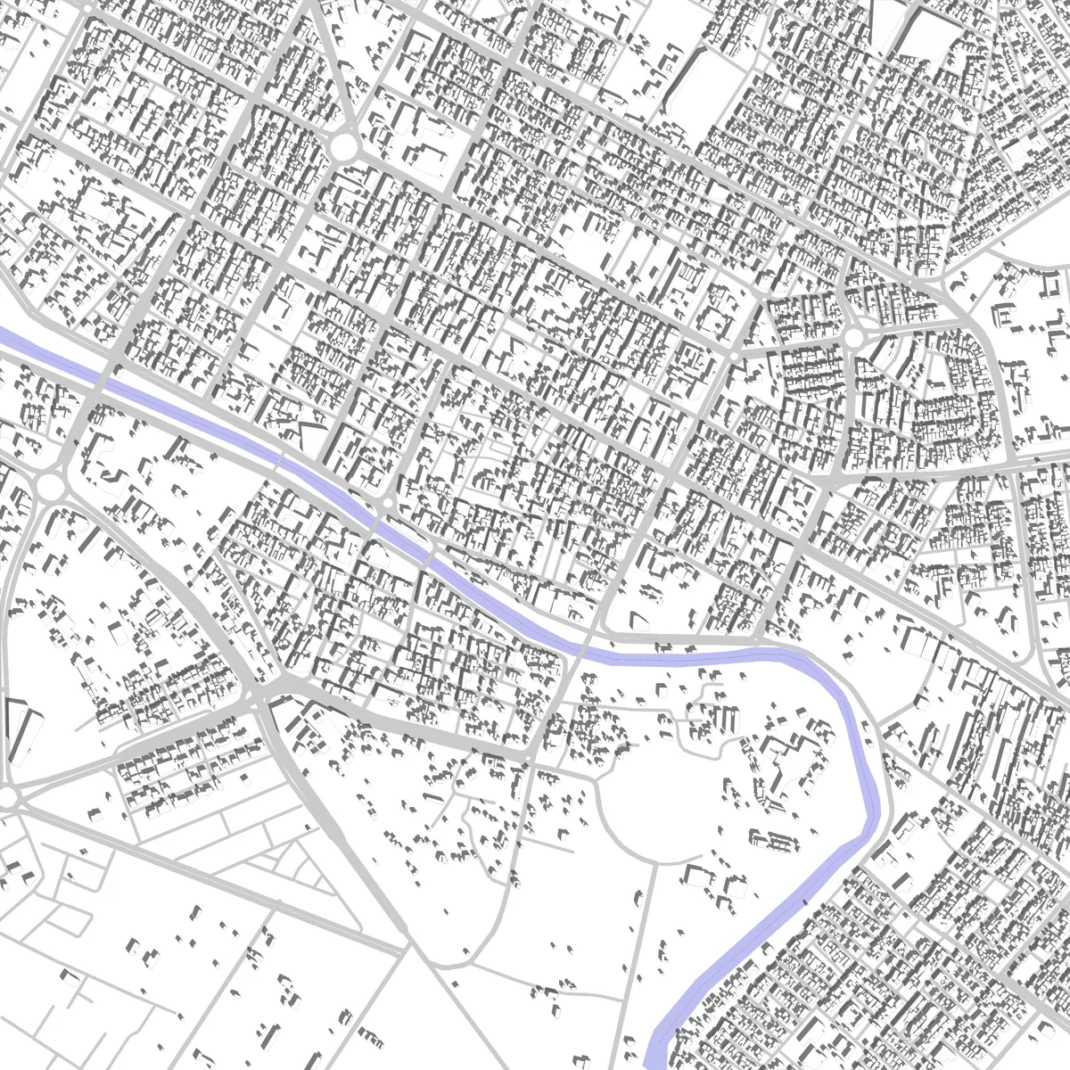 Diwaniyah site plan (2.5 km)