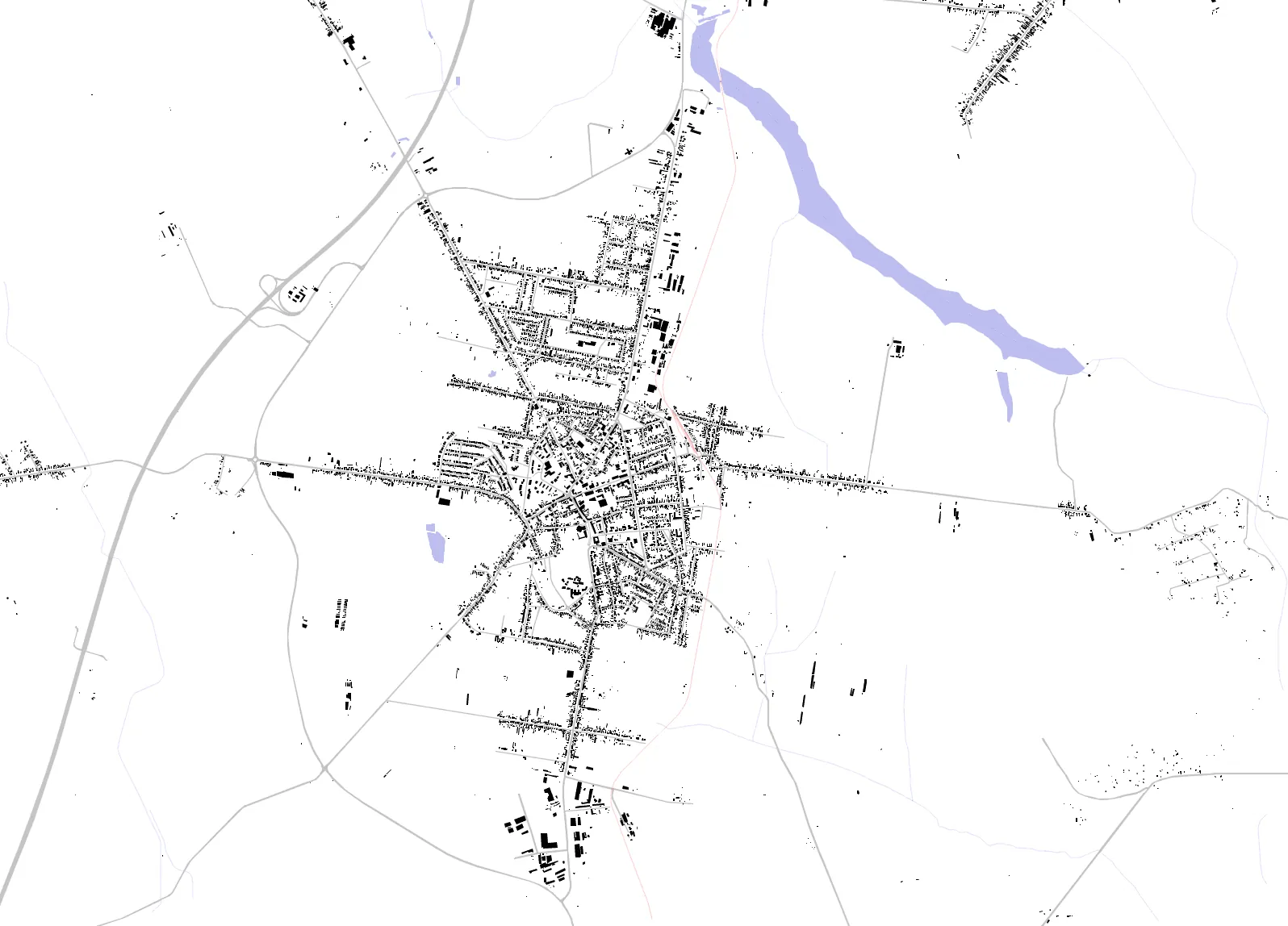 Đakovo figure ground plan