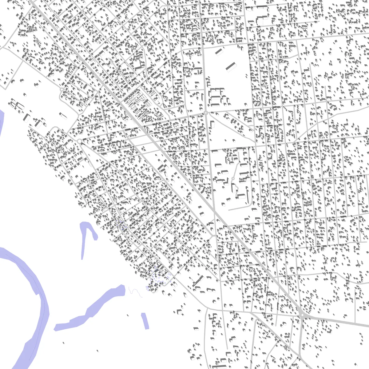Doba plan de situation (2,5 km)