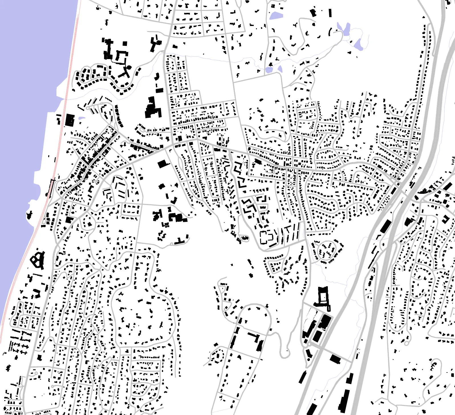 Dobbs Ferry Schwarzplan